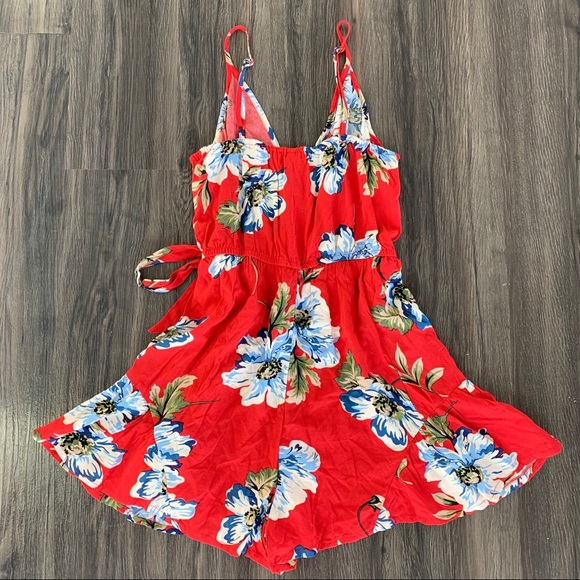 NEW! Surplice Ruffle Romper - Picture 2 of 2